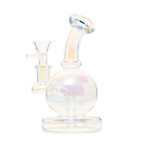 Spherule Water Pipe Bubbler // Rainbow