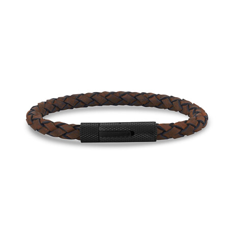 Leather Bracelet // 6mm // Brown (7.5")