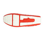 Men's Country Club Driver // Red + Bright White (US: 9)