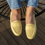 Women's Posh Driver // Banana + Bright White (US: 7)