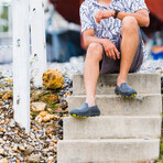 Men's Country Club Driver // Asphalt + Green Splatter (US: 5)