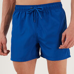 Marine Swim Shorts // Sax (S)