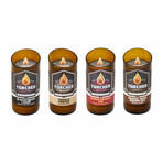 Craft Candle 4 Pack // Blackforest Lager, Blood Orange IPA, Vanilla Porter, Barrel-Aged Brown Ale