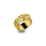 18K Gold Vermeil Creation of Adam Ring (5.5)