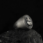 Egyptian Scarab Ring (7.5)