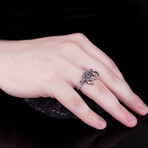 Eye of Ra Ring with Sapphire (5)