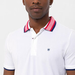 Ademar Short Sleeve Polo Shirt // White (S)