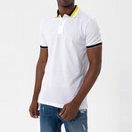 Glauco Short Sleeve Polo Shirt // White (S)