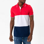 Juan Carlos Short Sleeve Polo Shirt // Red (S)