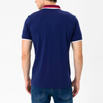 Ademar Short Sleeve Polo Shirt // Navy (S)