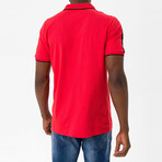 Renato Short Sleeve Polo Shirt // Red (S)