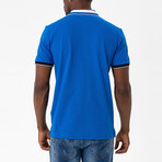 Glauco Short Sleeve Polo Shirt // Sax (S)