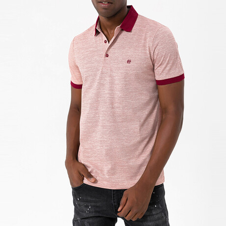 Desiderio Short Sleeve Polo Shirt // Orange (S)