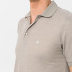 Rodrigo Short Sleeve Polo Shirt // Beige (S)