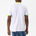 Duda Short Sleeve Polo Shirt // White (S)