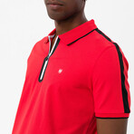 Renato Short Sleeve Polo Shirt // Red (S)