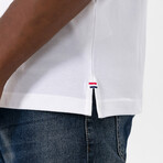 Ademar Short Sleeve Polo Shirt // White (S)