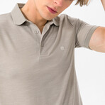 Rodrigo Short Sleeve Polo Shirt // Beige (S)