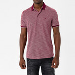 Roque Short Sleeve Polo Shirt // Bordeaux (S)