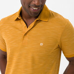 Rodrigo Short Sleeve Polo Shirt // Yellow (S)