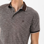 Roque Short Sleeve Polo Shirt // Brown (S)