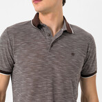 Roque Short Sleeve Polo Shirt // Brown (S)