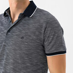 Roque Short Sleeve Polo Shirt // Navy (S)