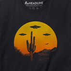UFO Country T-Shirt // Black (3XL)