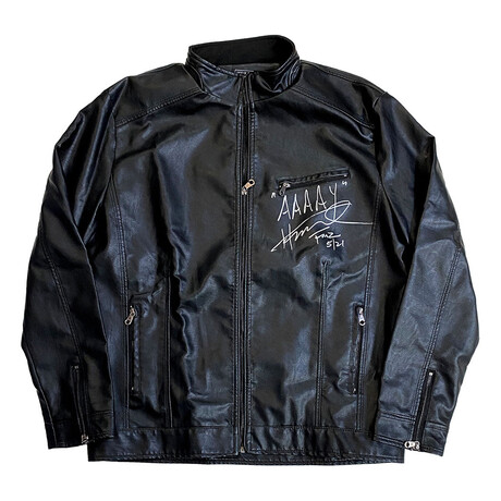 Henry Winkler // Autographed Jacket w/"AAAAY" Inscription