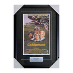 Chevy Chase // Caddyshack // Framed + Autographed 11X17 Movie Poster