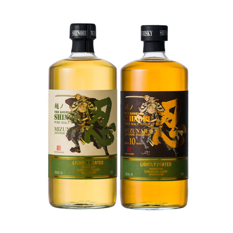 Shinobu Pure Malt Set // Lightly Peated + 10 Year Lightly Peated