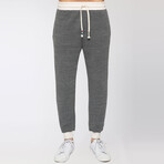 Colorblock Rib Jogger // Heather (M)