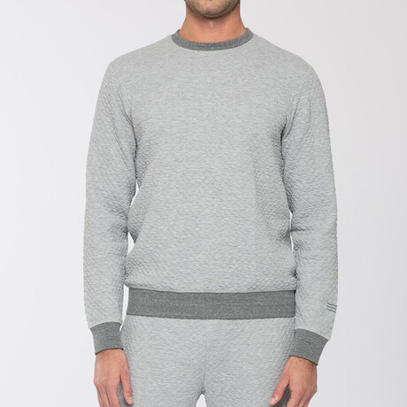 Quilted Pullover // Heather (S)