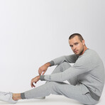 Quilted Pullover // Heather (M)