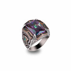 Heavy Mystic Topaz Ring (8)