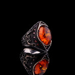 Amber Stone Ring (6)