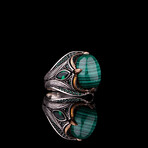 Real Malachite Ring (5.5)