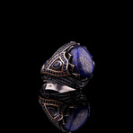 Gentleman's Lapis Lazuli Ring (5.5)