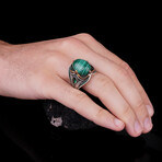 Real Malachite Ring (8.5)