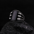 Eagle Claw Onyx Ring (5)