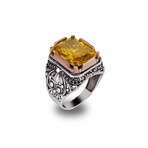 Emerald Cut Citrine Ring (7)