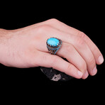 Turquoise Statement Ring (8)