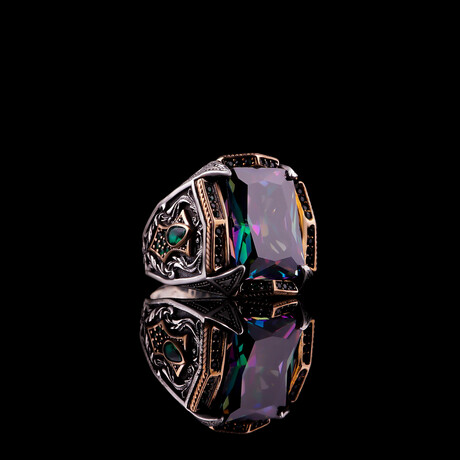 Heavy Mystic Topaz Ring (5)