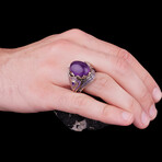 Natural Amethyst Ring (6)