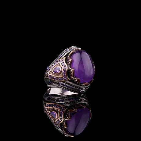 Natural Amethyst Ring (5)