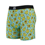 Avocado Cotton Softer Than Cotton Boxer Brief // Green (2XL)