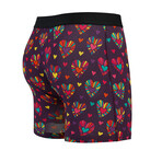 Love Cotton Softer Than Cotton Boxer Brief // Purple (S)