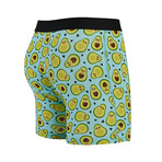 Avocado Cotton Softer Than Cotton Boxer Brief // Green (2XL)