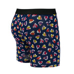 CandyHearts Cotton Softer Than Cotton Boxer Brief // Blue (L)