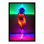 Neon Thelma (16"H x 13"W x 2"D)